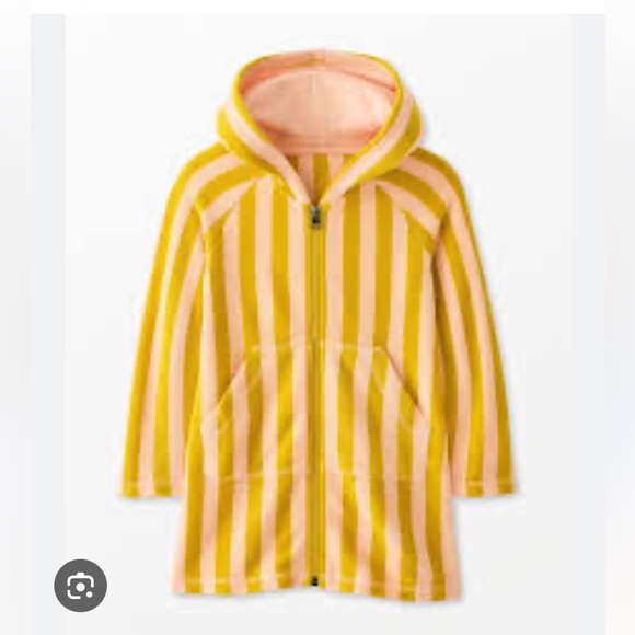 Hanna Anderson Striped Terry Hoodie - Picture 1 of 5
